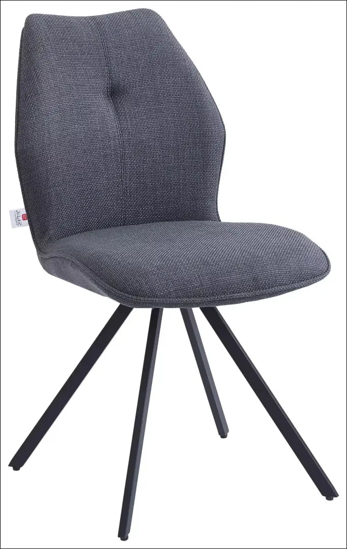 Kėdė VI1302 - €49 Save 50% 25-50, __label:Pristatymas 1-2 d.d., color-pilka, kedes-valgomojo, material-gobelenas €25