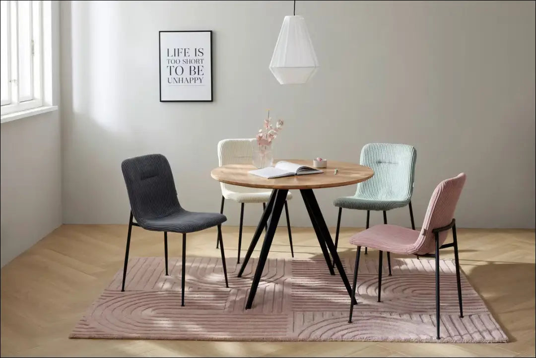 Kėdė VI1324 - €46 Save 50% 25-50, __label:Pristatymas 1-2 d.d., color-pilka, kedes-valgomojo, material-poliesteris €25
