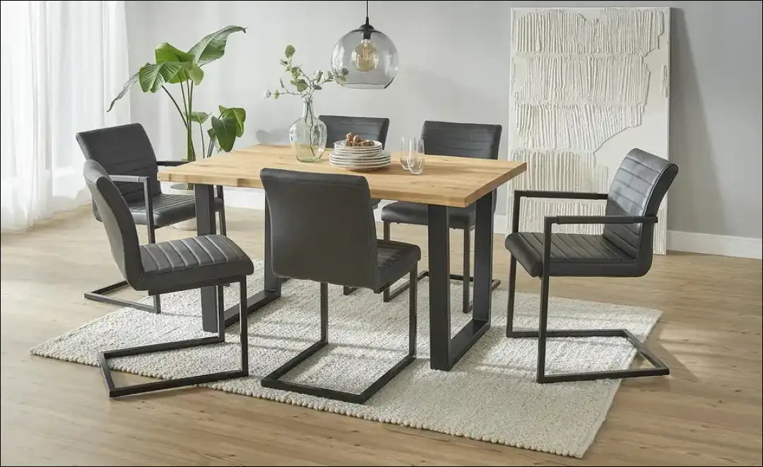 Kėdė VI1340 - €40 Save 65% 25-50, __label:Pristatymas 1-2 d.d., color-pilka, material-dirbtine-oda, pazeistas €25