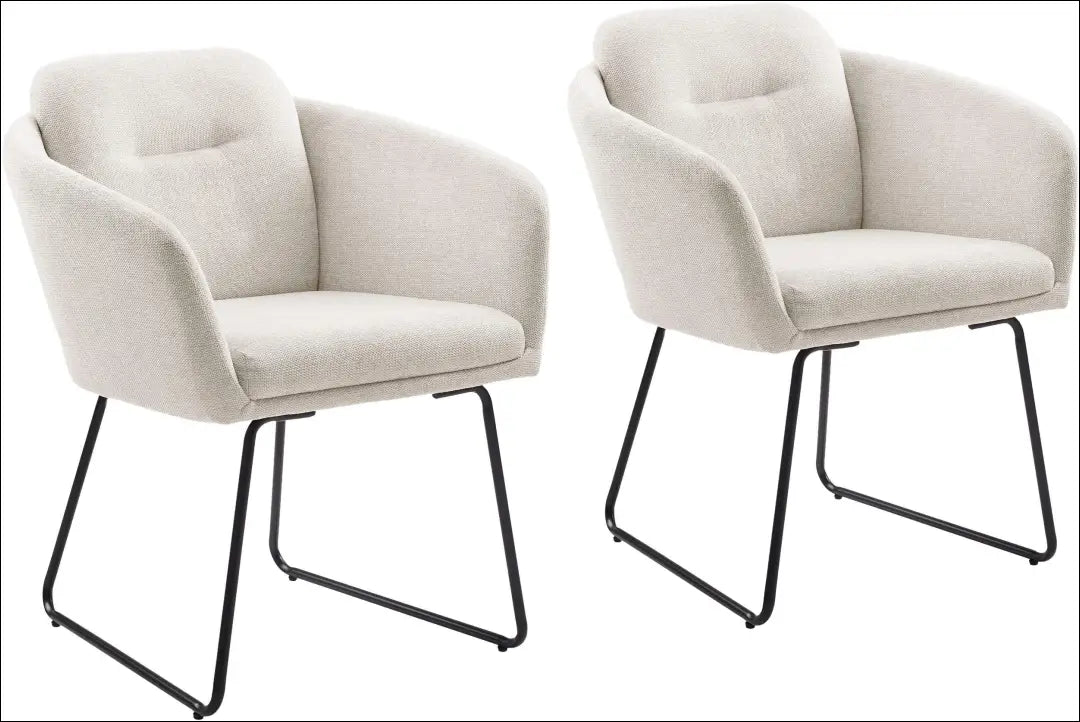 Kėdė VI1370 - €70 Save 50% 50-100, __label:Pristatymas 1-2 d.d., color-kremas, kedes-valgomojo, material-poliesteris