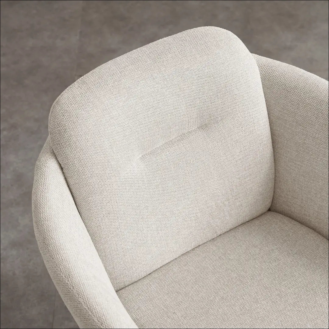 Kėdė VI1370 - €70 Save 50% 50-100, __label:Pristatymas 1-2 d.d., color-kremas, kedes-valgomojo, material-poliesteris