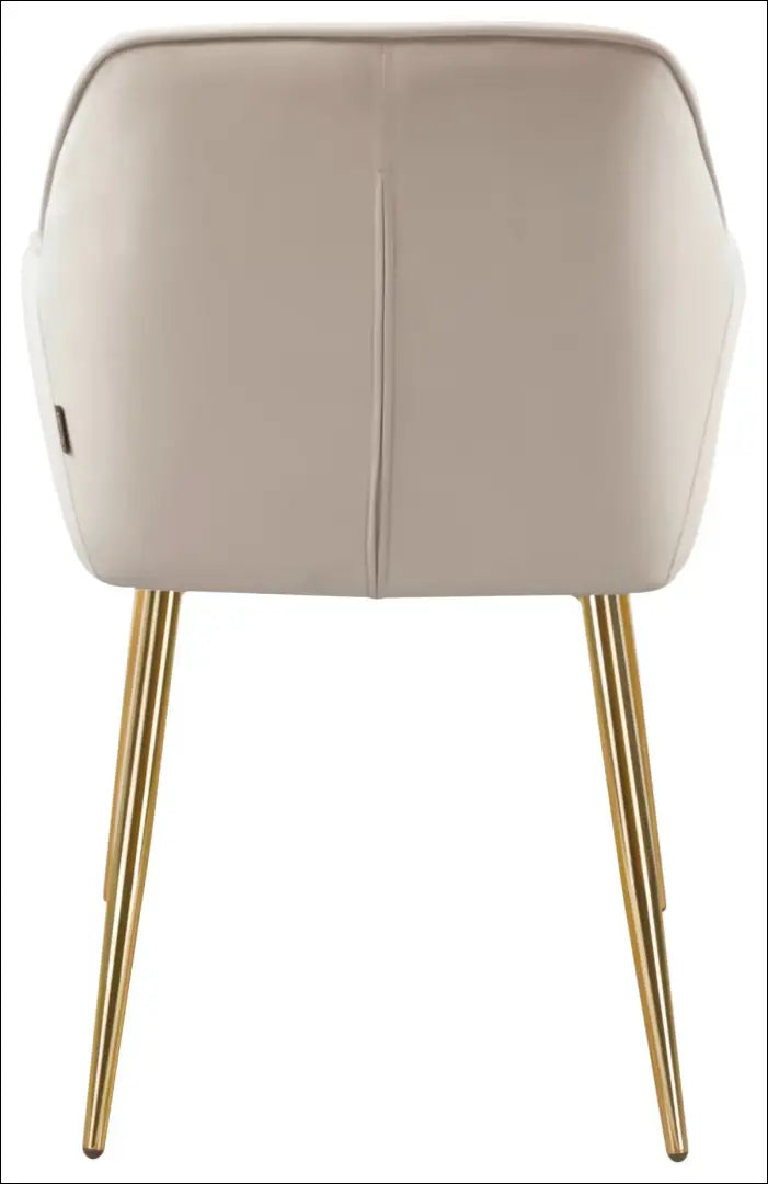 Kėdė VI1378 - €49 Save 50% 25-50, __label:Pristatymas 1-2 d.d., color-kremas, kedes-valgomojo, material-aksomas €25