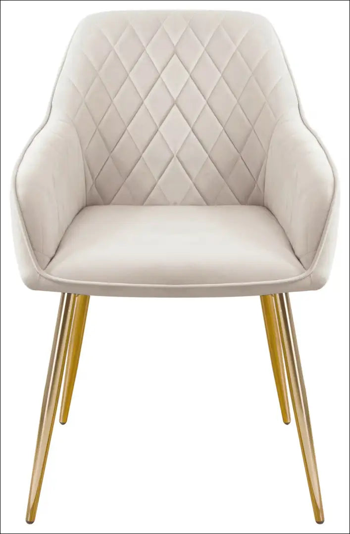 Kėdė VI1378 - €49 Save 50% 25-50, __label:Pristatymas 1-2 d.d., color-kremas, kedes-valgomojo, material-aksomas €25