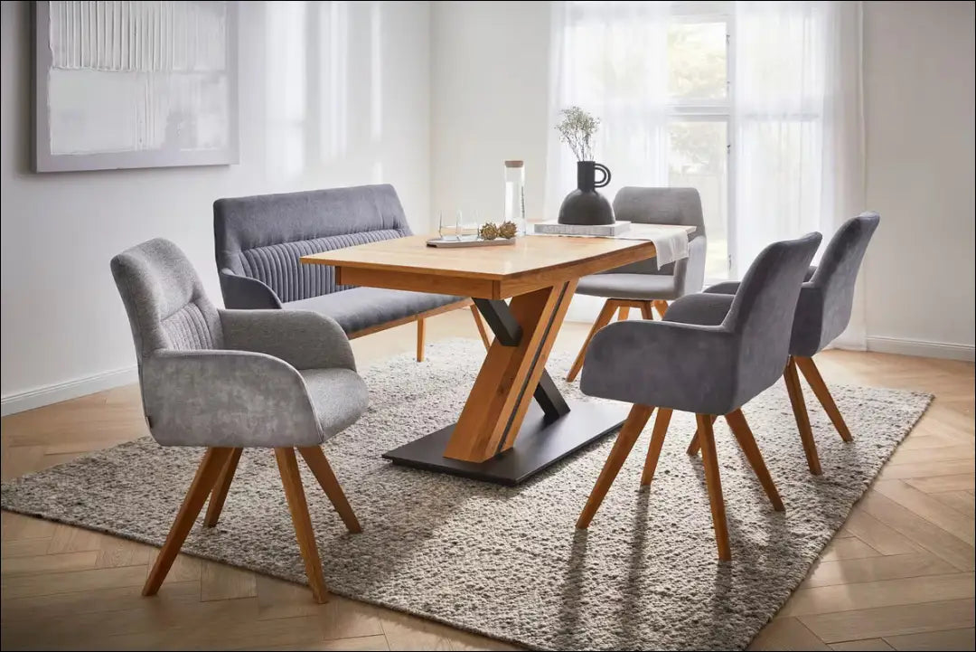 Kėdė VI1391 - €80 Save 50% 50-100, __label:Pristatymas 1-2 d.d., color-pilka, kedes-valgomojo, material-poliesteris €50