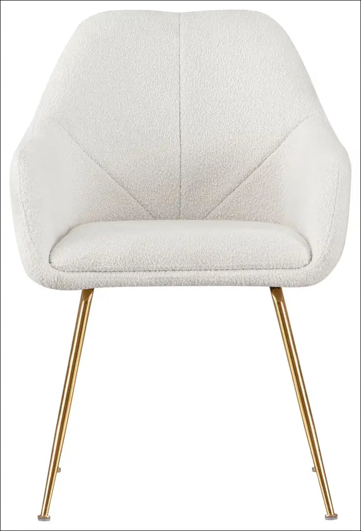 Kėdė VI1394 - €64 Save 50% 50-100, __label:Pristatymas 1-2 d.d., boucle, color-kremas, kedes-valgomojo €50 to €100