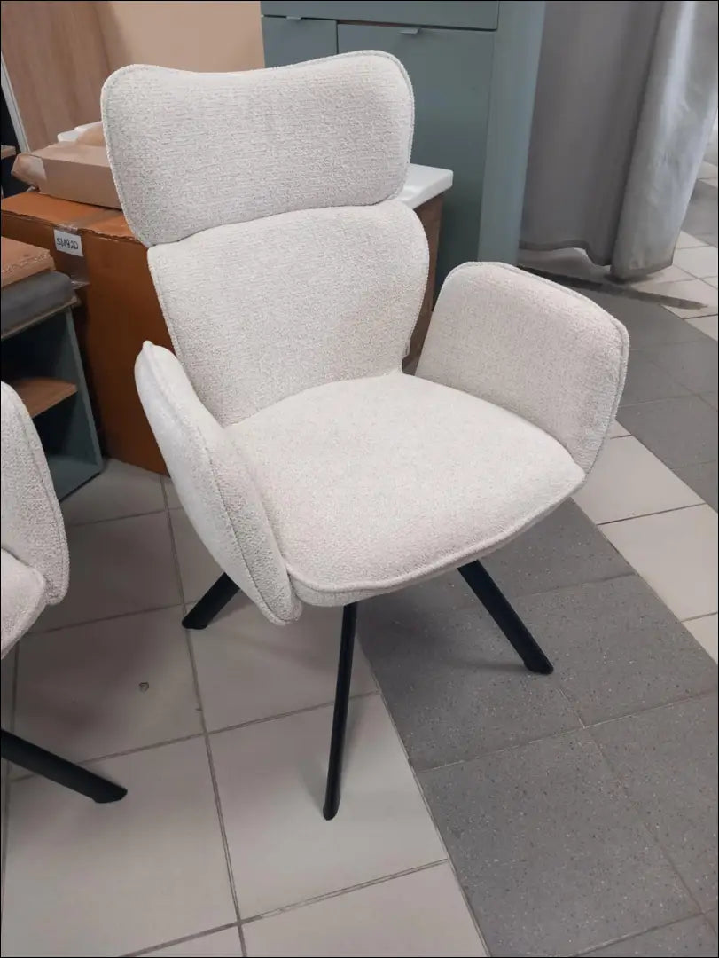 Kėdė VI1396 - €85 Save 50% 50-100, __label:Pristatymas 1-2 d.d., color-balta, kedes-valgomojo, material-poliesteris €50
