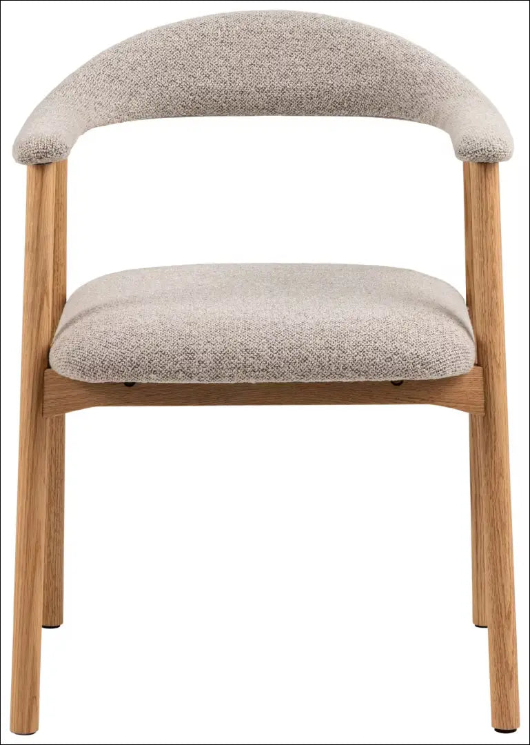 Kėdė VI1409 - €110 Save 50% 100-200, __label:Pristatymas 1-2 d.d., boucle, color-pilka, kedes-valgomojo €100 to €200