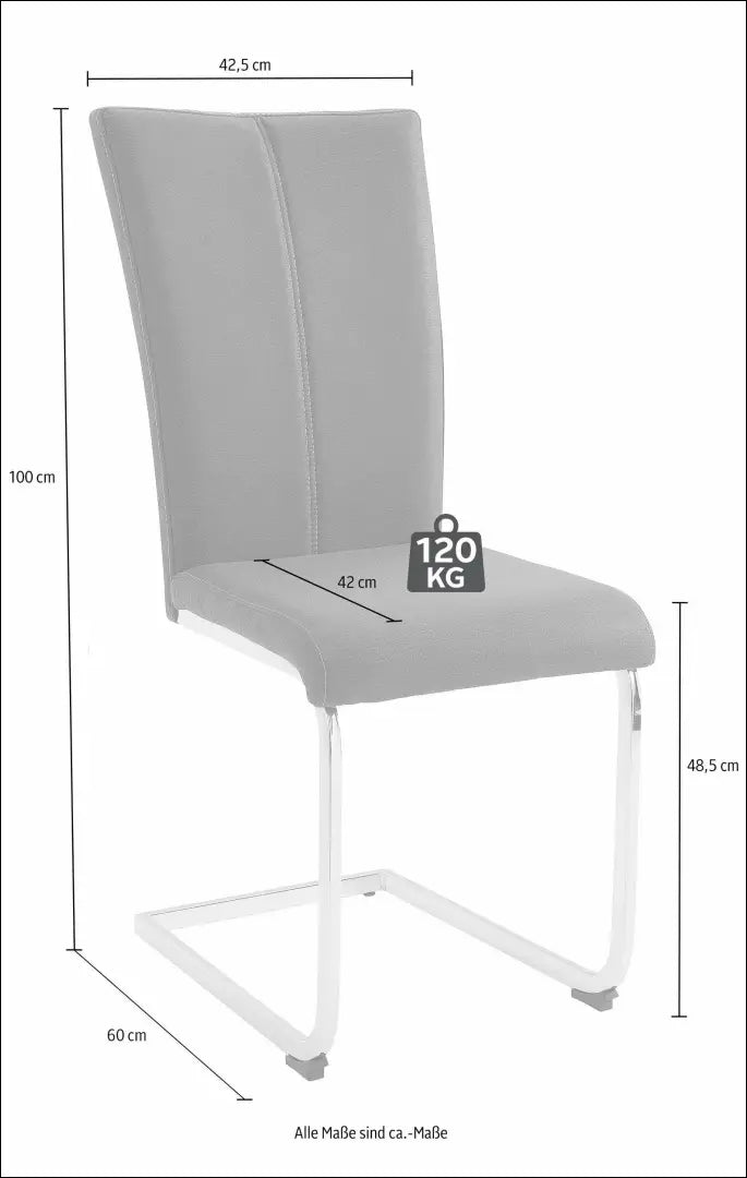 Kėdė VI1443 - €80 Save 50% 50-100, __label:Pristatymas 1-2 d.d., color-ruda, kedes-valgomojo, material-dirbtine-oda €50