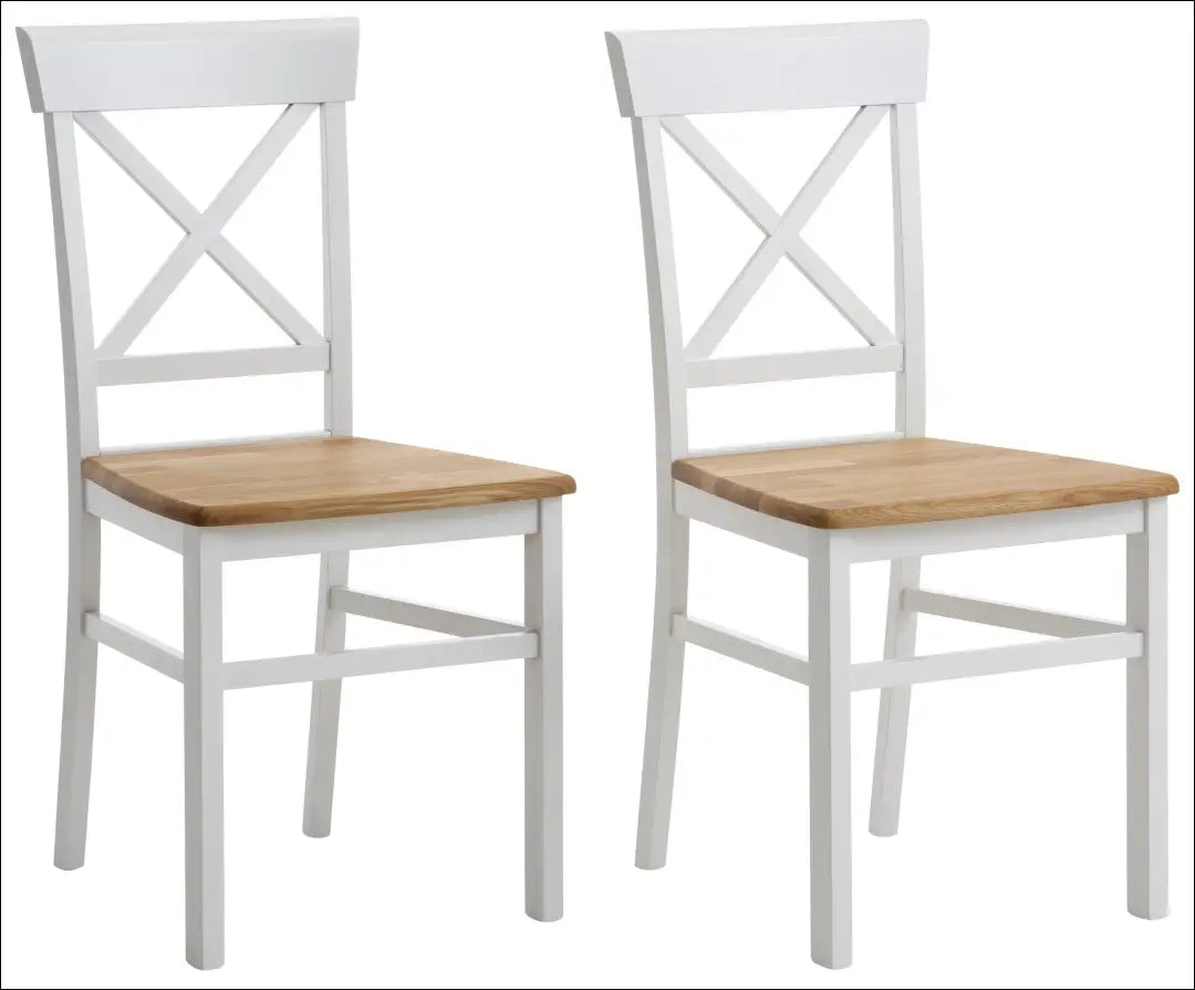 Kėdė VI1448 - €48 Save 50% 25-50, __label:Pristatymas 1-2 d.d., color-balta, color-ruda, kedes-valgomojo €25 to €50