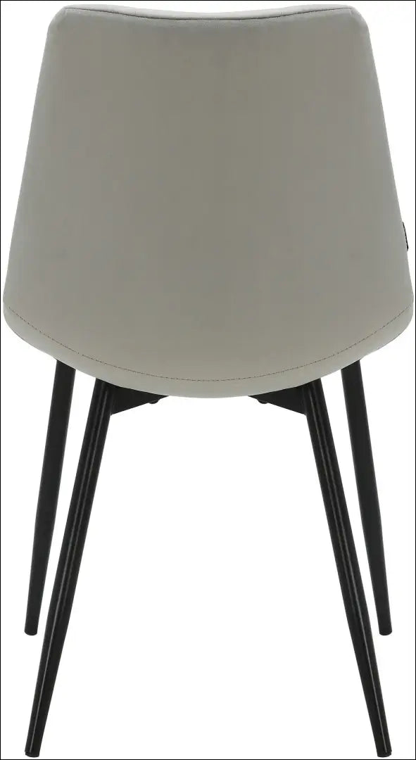 Kėdė VI1476 - €59 Save 50% 50-100, __label:Pristatymas 1-2 d.d., color-pilka, kedes-valgomojo, material-aksomas €50
