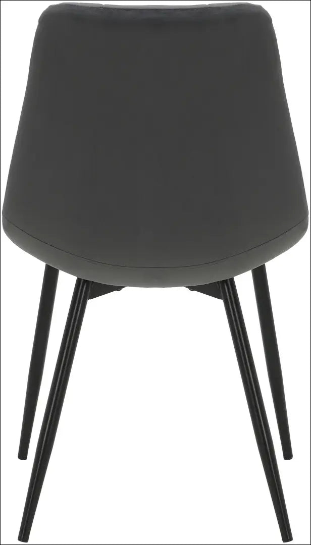 Kėdė VI1503 - €45 Save 50% 25-50, __label:Pristatymas 1-2 d.d., color-pilka, kedes-valgomojo, material-aksomas Aksomas