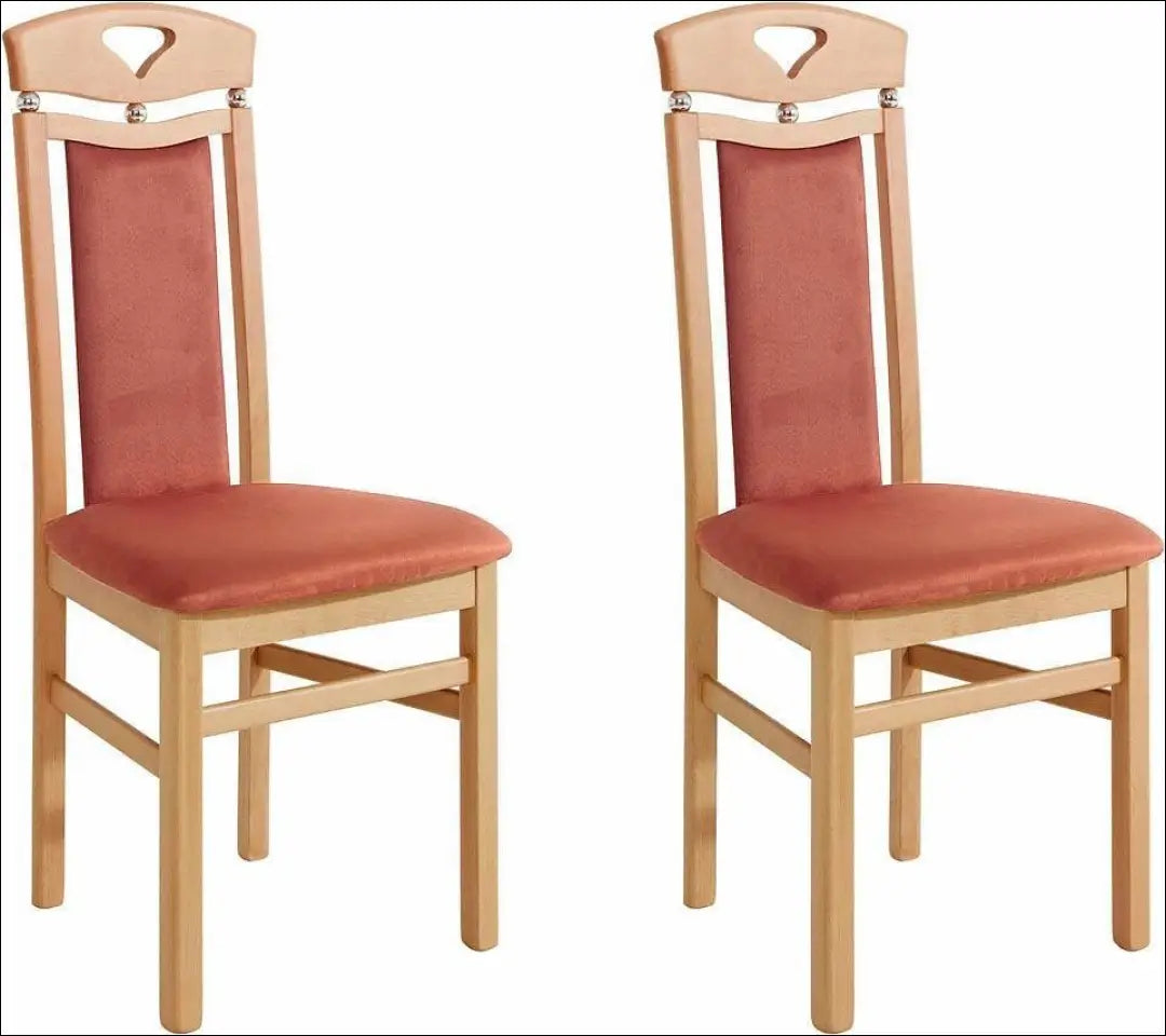 Kėdė VI1505 - €35 Save 60% 25-50, __label:Pristatymas 1-2 d.d., color-oranzine, color-ruda, material-medzio-masyvas