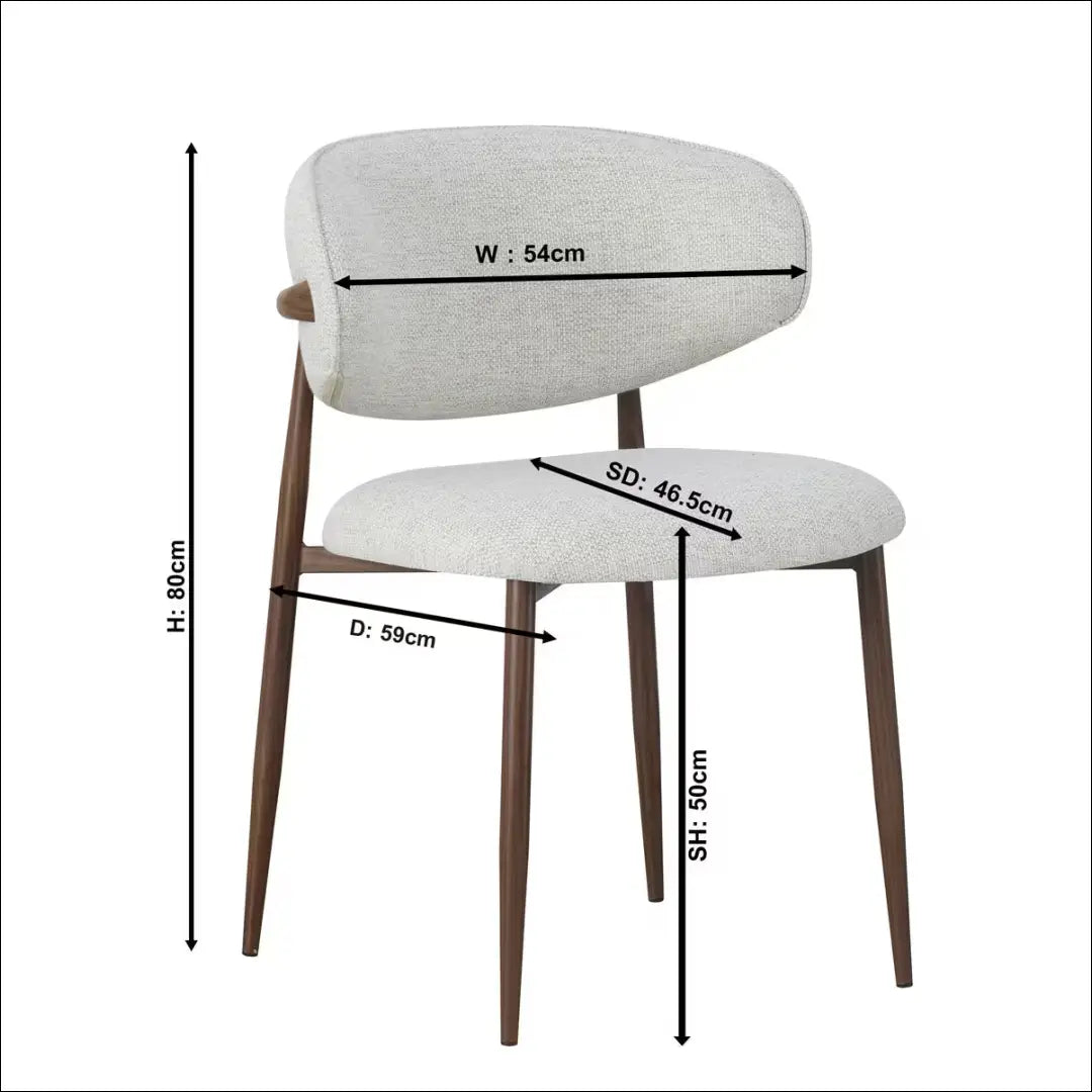 Kėdė VI1533 - €85 Save 50% 50-100, __label:Pristatymas 1-2 d.d., color-smelio, kedes-valgomojo, material-poliesteris