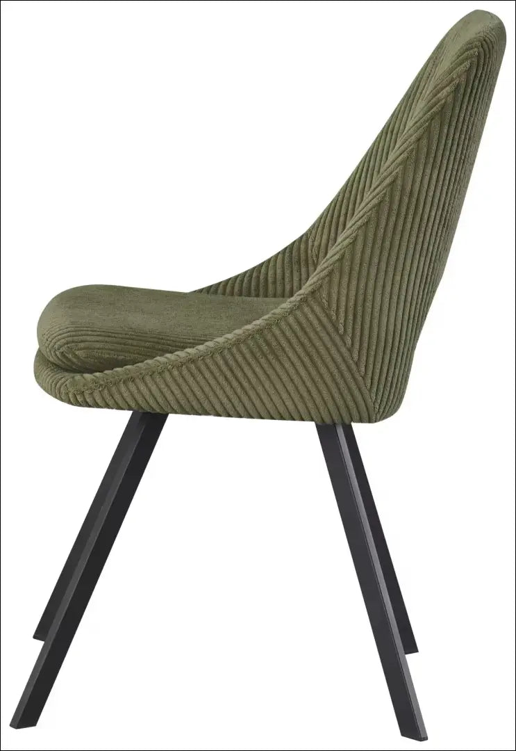 Kėdė VI1569 - €75 Save 50% 50-100, __label:Pristatymas 1-2 d.d., color-zalia, kedes-valgomojo, material-aksomas Aksomas