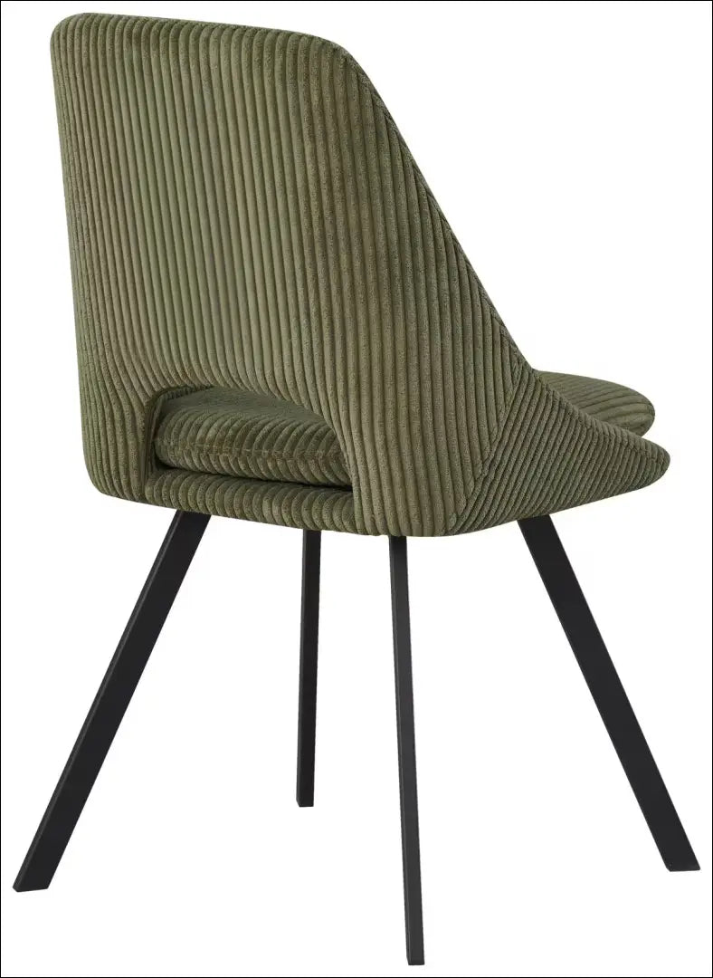 Kėdė VI1569 - €75 Save 50% 50-100, __label:Pristatymas 1-2 d.d., color-zalia, kedes-valgomojo, material-aksomas Aksomas