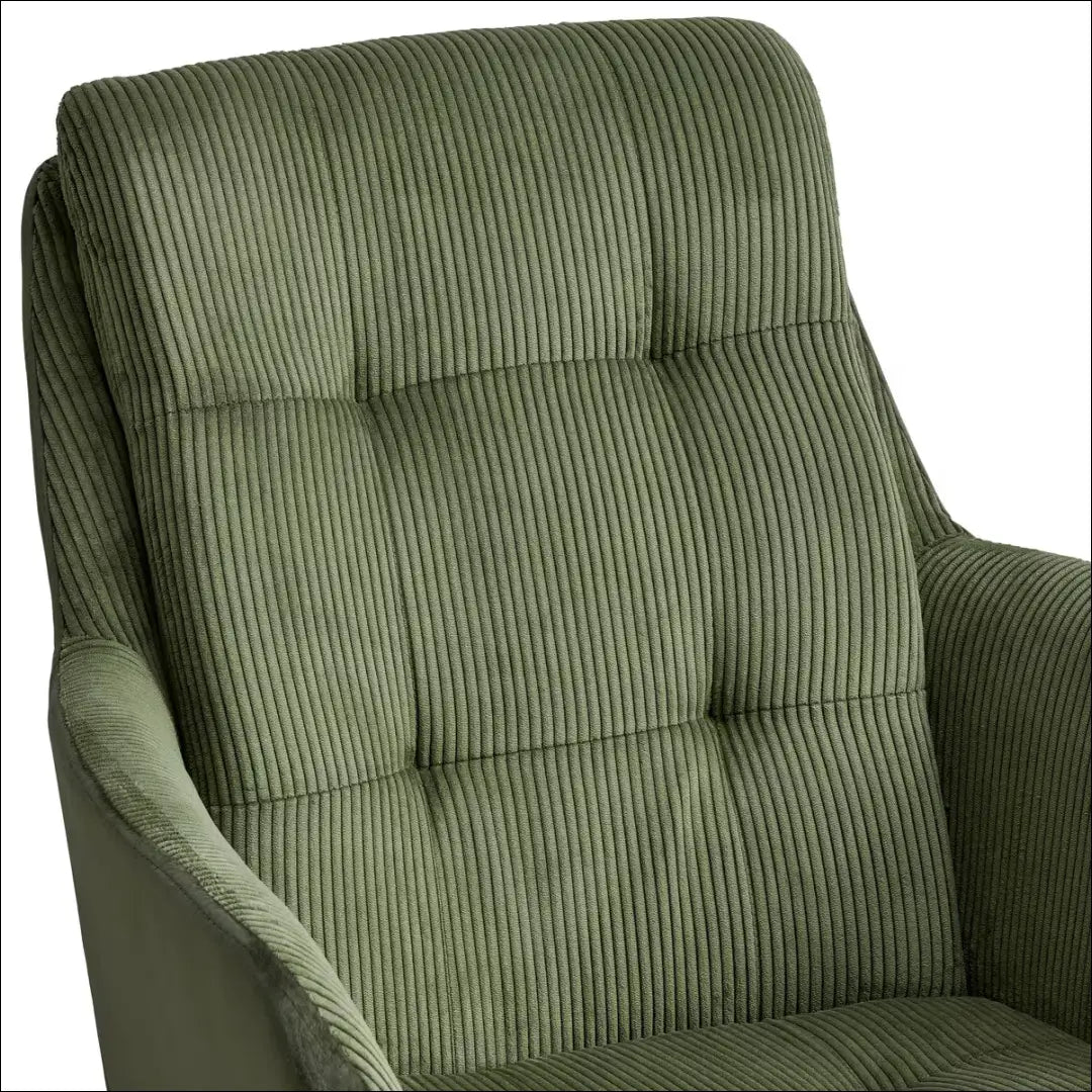 Kėdė VI1576 - €75 Save 50% 50-100, __label:Pristatymas 1-2 d.d., color-zalia, kedes-valgomojo, material-aksomas Aksomas