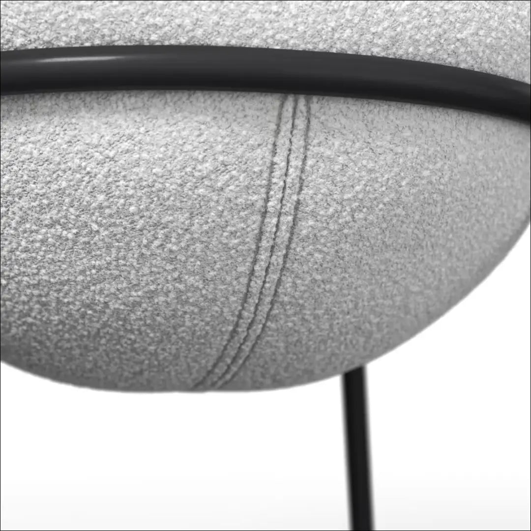 Kėdė VI1587 - €105 Save 50% 100-200, __label:Pristatymas 1-2 d.d., boucle, color-balta, kedes-valgomojo Balta Armchairs