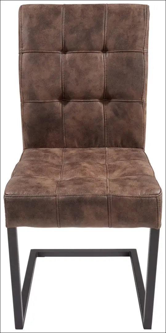 Kėdė VI1589 - €64 Save 50% 50-100, __label:Pristatymas 1-2 d.d., color-ruda, kedes-valgomojo, material-dirbtine-oda