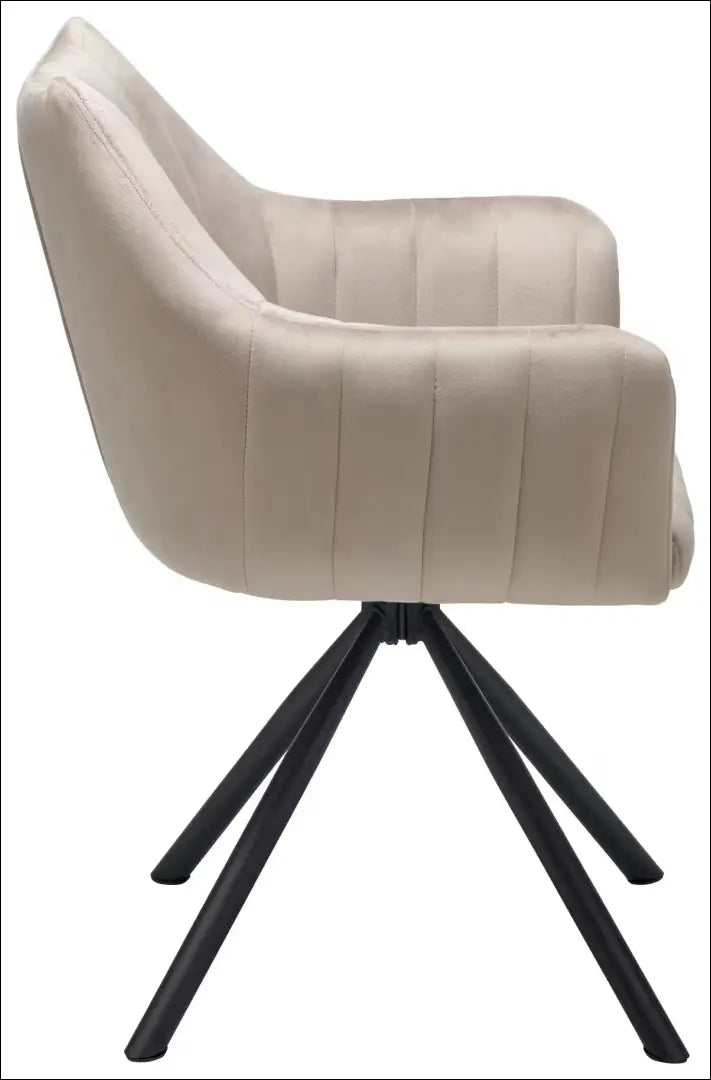 Kėdė VI1607 - €62 Save 50% 50-100, __label:Pristatymas 1-2 d.d., color-smelio, kedes-valgomojo, material-aksomas