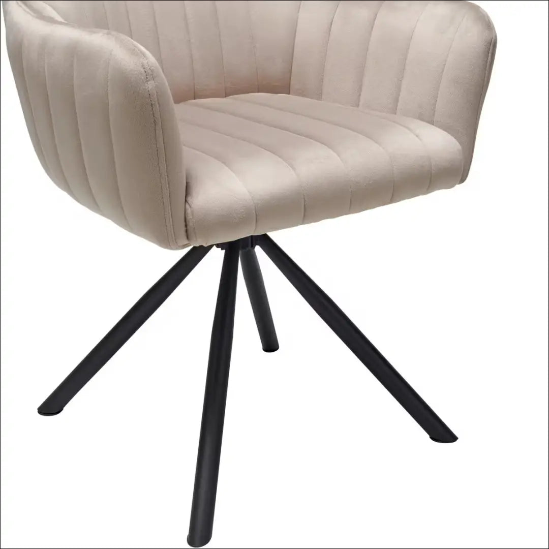 Kėdė VI1607 - €62 Save 50% 50-100, __label:Pristatymas 1-2 d.d., color-smelio, kedes-valgomojo, material-aksomas