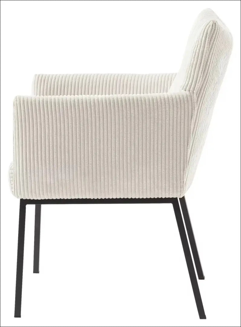 Kėdė VI1608 - €79 Save 50% 50-100, __label:Pristatymas 1-2 d.d., color-kremas, kedes-valgomojo, material-aksomas