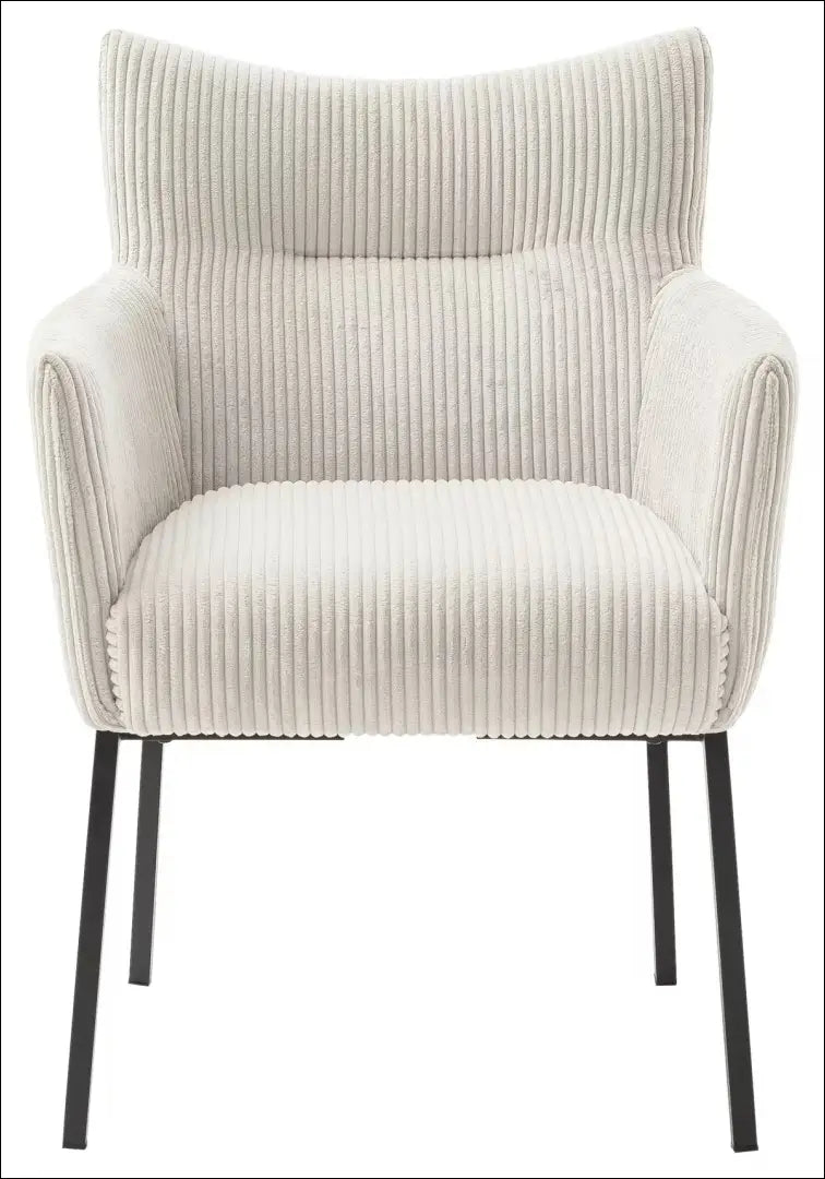 Kėdė VI1608 - €79 Save 50% 50-100, __label:Pristatymas 1-2 d.d., color-kremas, kedes-valgomojo, material-aksomas