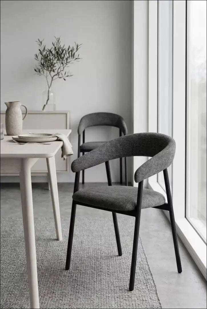 Kėdė VI1613 - €59 Save 50% 50-100, __label:Pristatymas 1-2 d.d., color-pilka, kedes-valgomojo, material-poliesteris