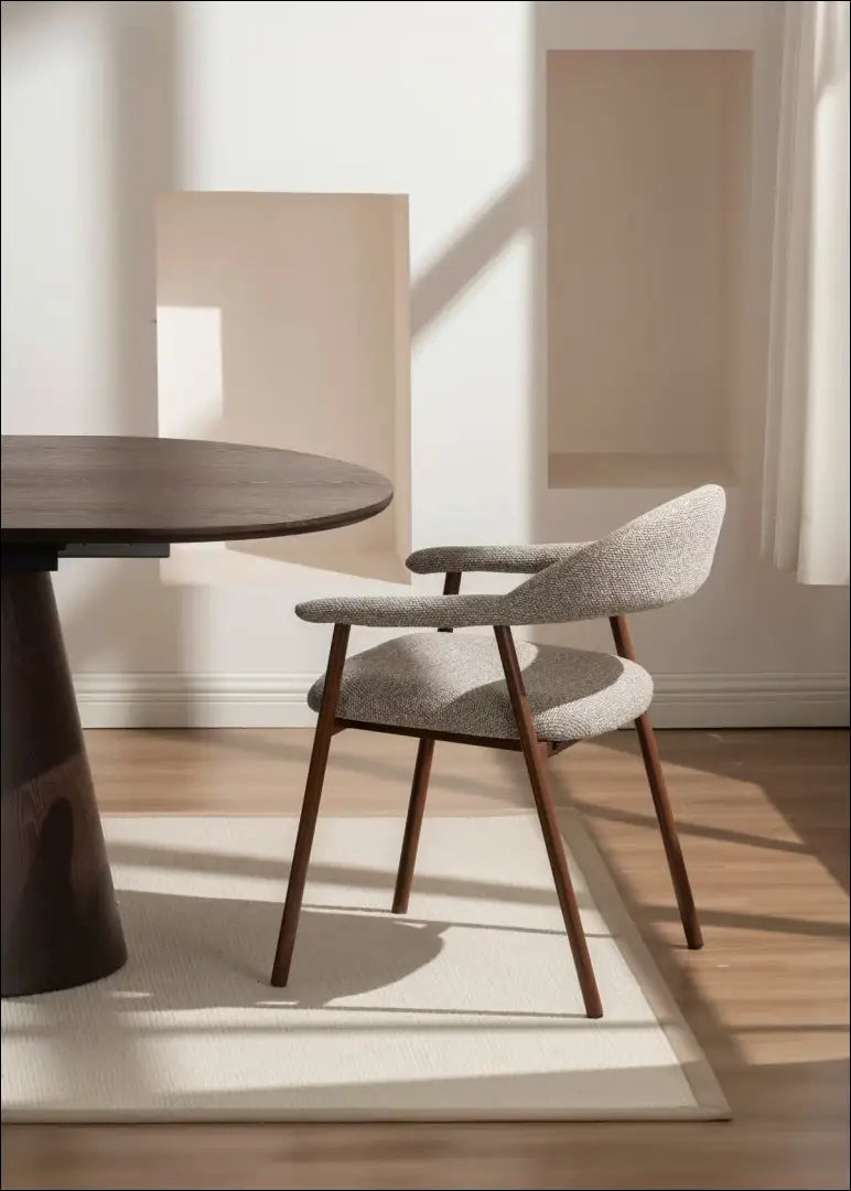 Kėdė VI1614 - €55 Save 50% 50-100, __label:Pristatymas 1-2 d.d., boucle, color-ruda, kedes-valgomojo Kėdės valgomojo