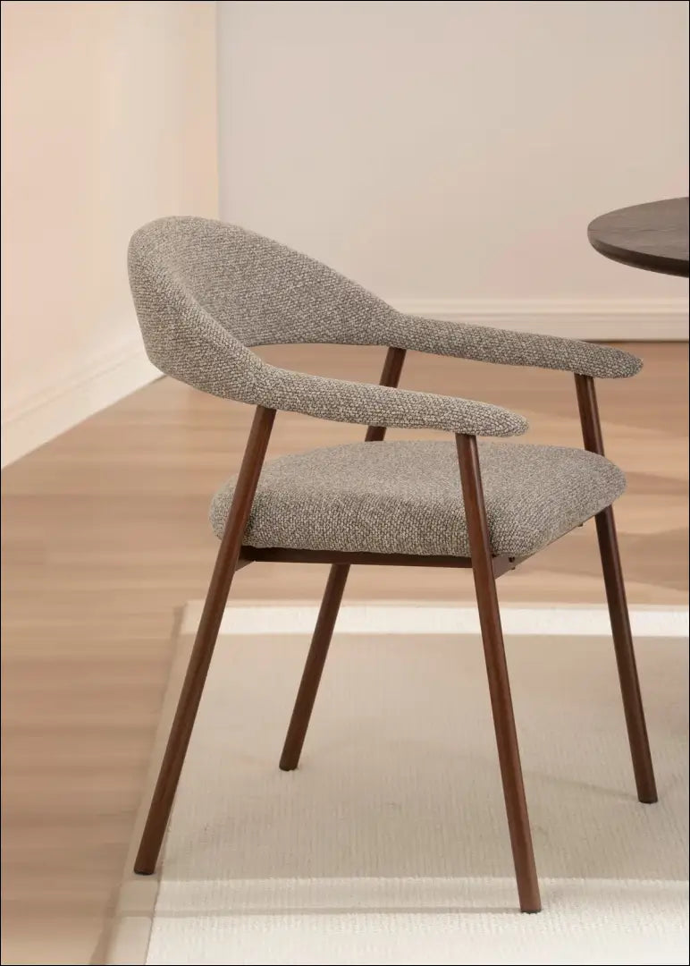 Kėdė VI1614 - €55 Save 50% 50-100, __label:Pristatymas 1-2 d.d., boucle, color-ruda, kedes-valgomojo Kėdės valgomojo