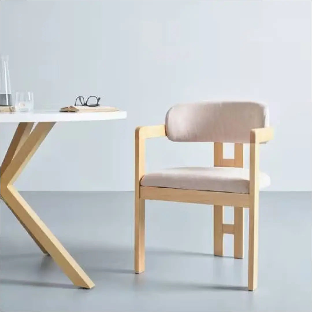 Kėdė VI1623 - €40 Save 75% 25-50, __label:Pristatymas 1-2 d.d., color-ruda, color-smelio, material-medzio-masyvas