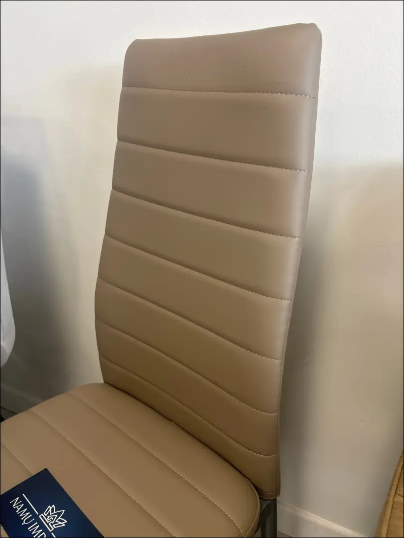 Kėdė VI1635 - €31 Save 30% 25-50, __label:Pristatymas 1-2 d.d., color-smelio, kedes-valgomojo, material-eko-oda Eko-oda