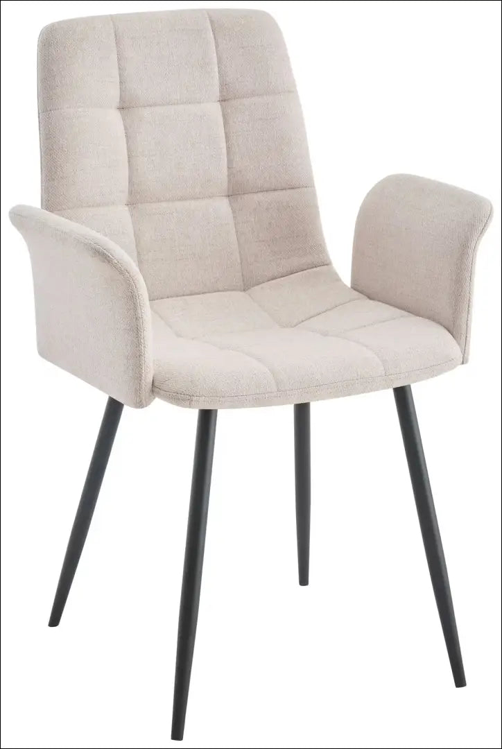 Kėdė VI1658 - €35 Save 50% 25-50, __label:Pristatymas 1-2 d.d., color-kremas, kedes-valgomojo, material-gobelenas