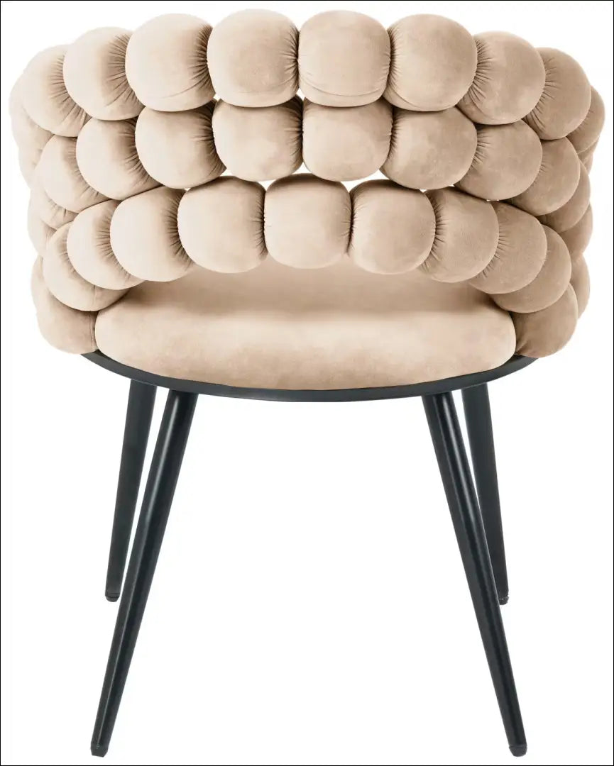 Kėdė VI1666 - €40 Save 75% 25-50, __label:Pristatymas 1-2 d.d., color-smelio, material-aksomas, material-poliesteris