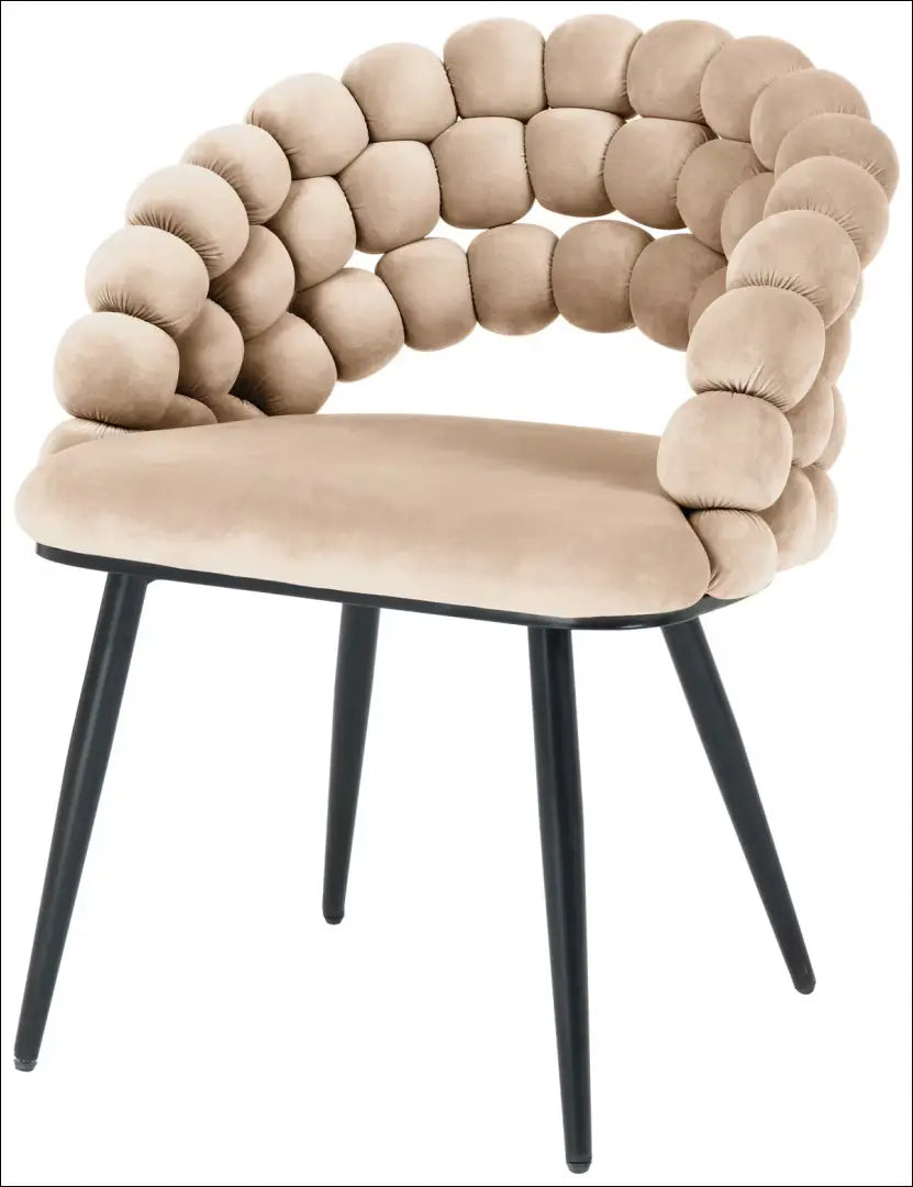Kėdė VI1666 - €40 Save 75% 25-50, __label:Pristatymas 1-2 d.d., color-smelio, material-aksomas, material-poliesteris