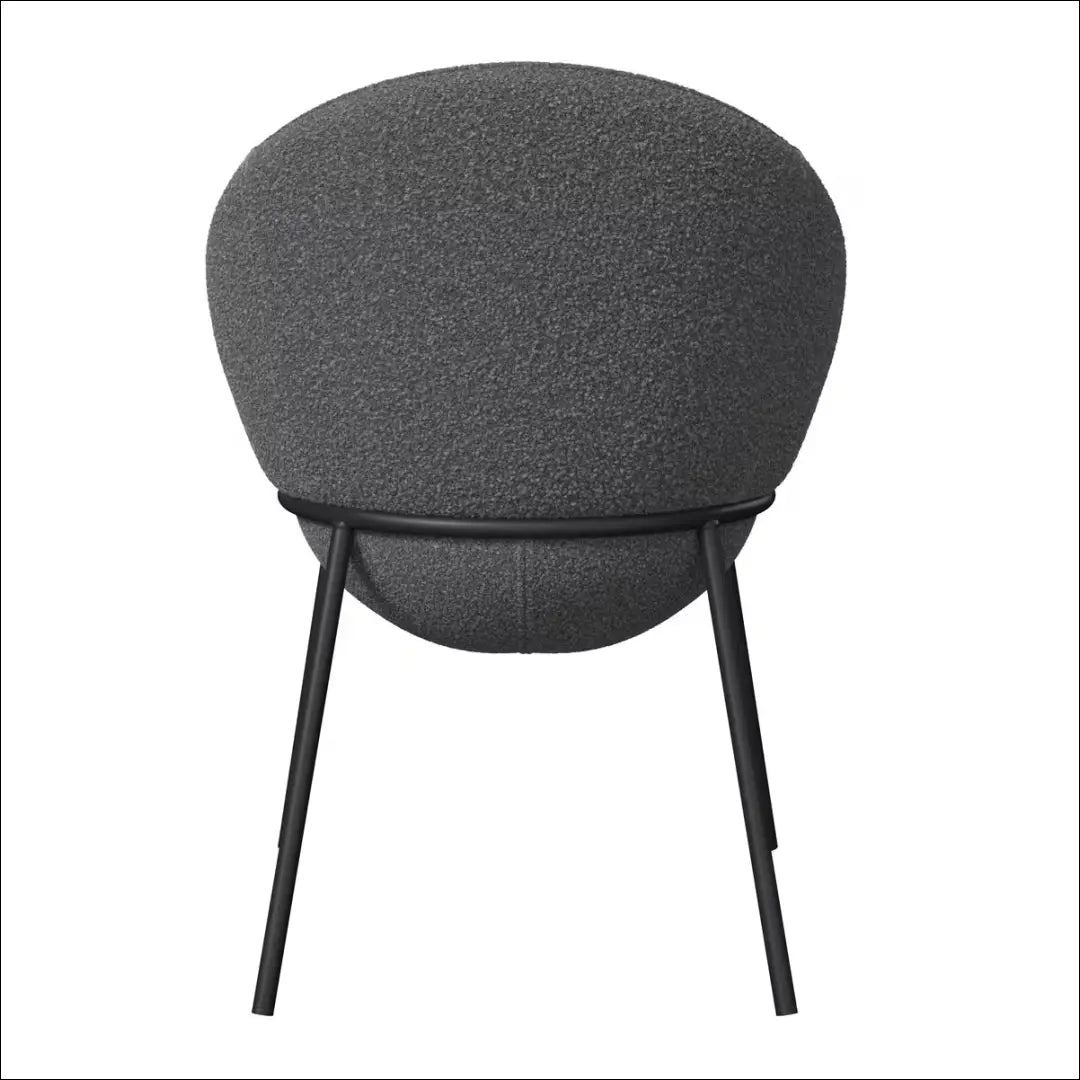 Kėdė VI1682 - €105 Save 50% 100-200, __label:Pristatymas 1-2 d.d., boucle, color-pilka, kedes-valgomojo Kėdės valgomojo