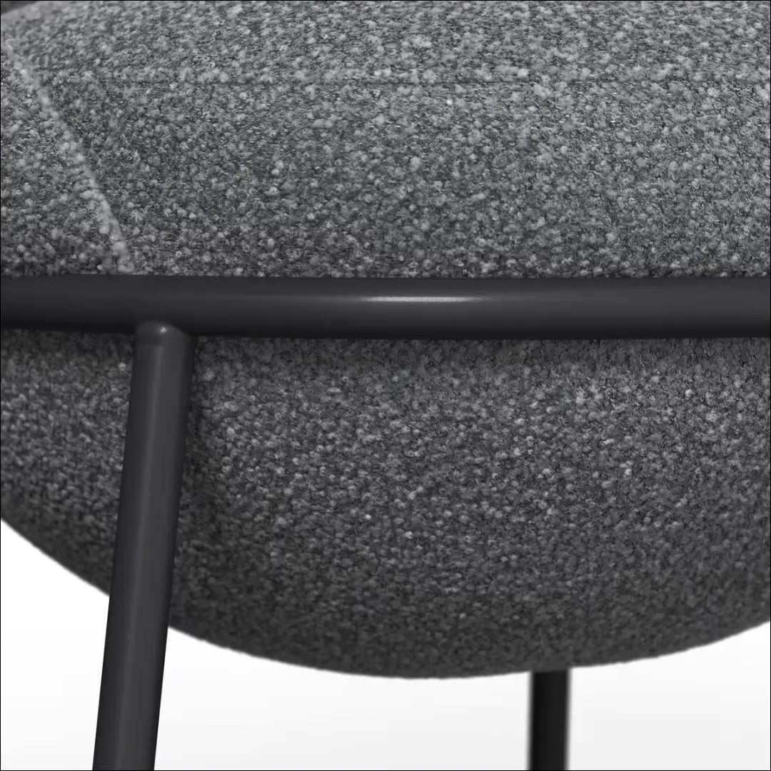 Kėdė VI1682 - €105 Save 50% 100-200, __label:Pristatymas 1-2 d.d., boucle, color-pilka, kedes-valgomojo Kėdės valgomojo