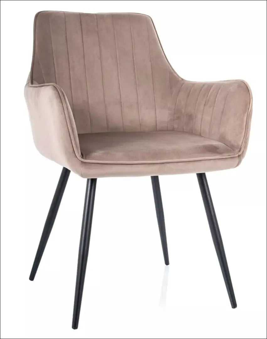 Kėdė VI1683 - €20 Save 70% __label:Pristatymas 1-2 d.d., color-smelio, material-aksomas, material-poliesteris,