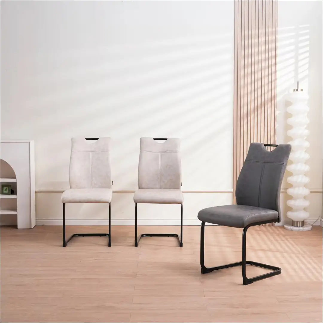 Kėdė VI1691 - €45 Save 50% 25-50, __label:Pristatymas 1-2 d.d., color-pilka, kedes-valgomojo, material-poliesteris