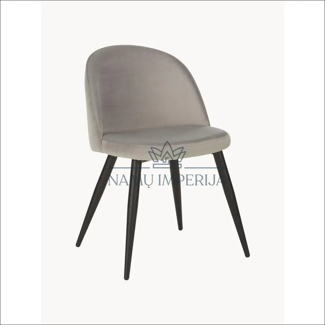Kėdė VI426 - €44 Save 55% 25-50, color-pilka, kedes-valgomojo, material-aksomas, material-poliesteris Aksomas