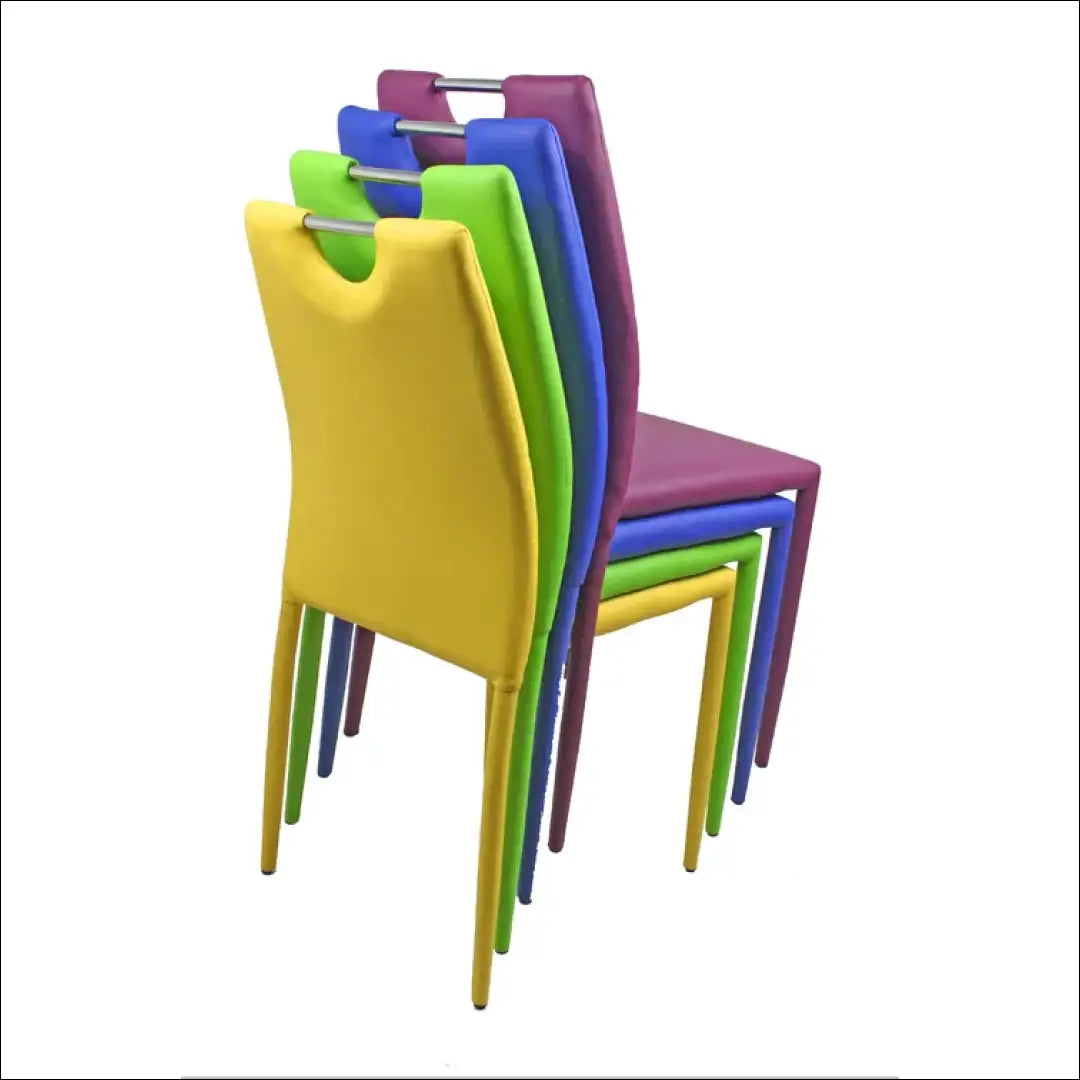Kėdė VI445 - €28 Save 70% 25-50, __label:Pristatymas 1-2 d.d., color-zalia, kedes-valgomojo, material-eko-oda €25