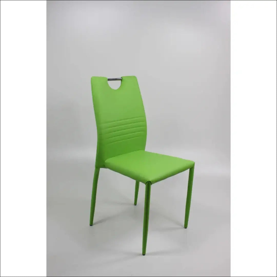 Kėdė VI445 - €28 Save 70% 25-50, __label:Pristatymas 1-2 d.d., color-zalia, kedes-valgomojo, material-eko-oda €25