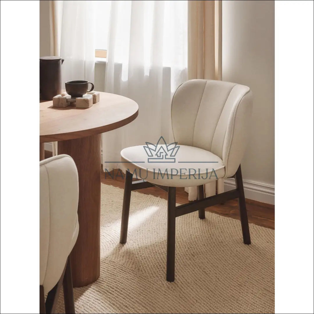 Kėdė VI565 - €121 Save 55% 100-200, color-kremas, color-ruda, kedes-valgomojo, material-gobelenas Gobelenas Fast