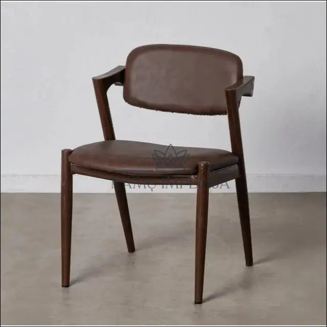 Kėdė VI606 - €124 Save 50% 100-200, color-ruda, kedes-valgomojo, material-dirbtine-oda, material-metalas Dirbtinė