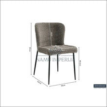 Laadige pilt üles galeriivaatesse Kėdė VI612 - €84 Save 50% 50-100, color-juoda, color-ruda, kedes-valgomojo, material-dirbtinis-kailis Juoda Fast

