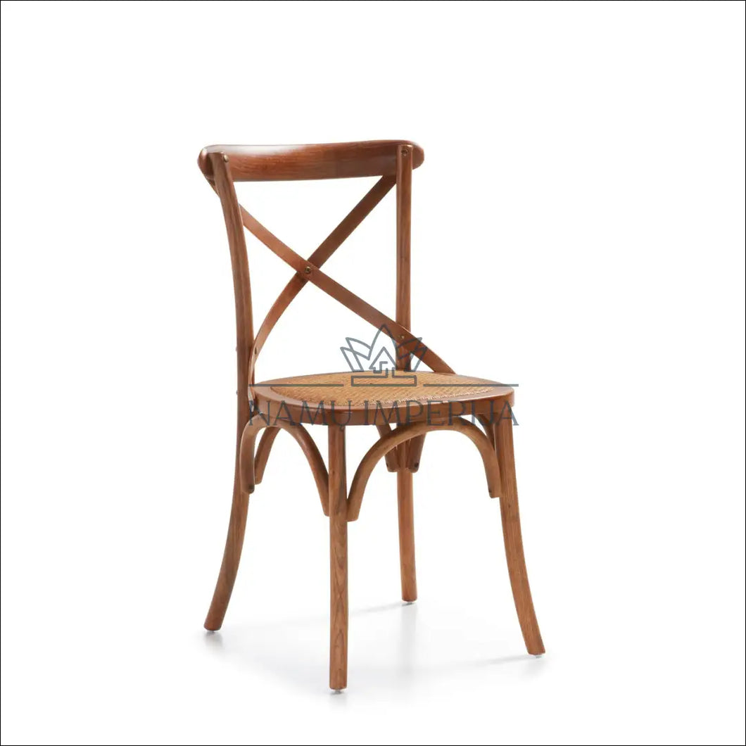 Kėdė VI613 - €115 Save 50% 100-200, color-ruda, kedes-valgomojo, material-medzio-masyvas, material-rotangas €100