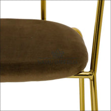 Laadige pilt üles galeriivaatesse Kėdė VI619 - €188 Save 50% 100-200, color-auksine, color-ruda, kedes-valgomojo, material-aksomas Aksomas | Namų
