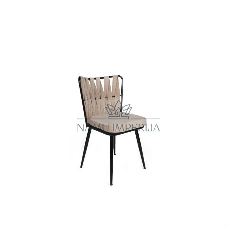 Kėdė VI627 - €69 Save 50% 50-100, color-juoda, color-smelio, kedes-valgomojo, material-aksomas Aksomas | Namų