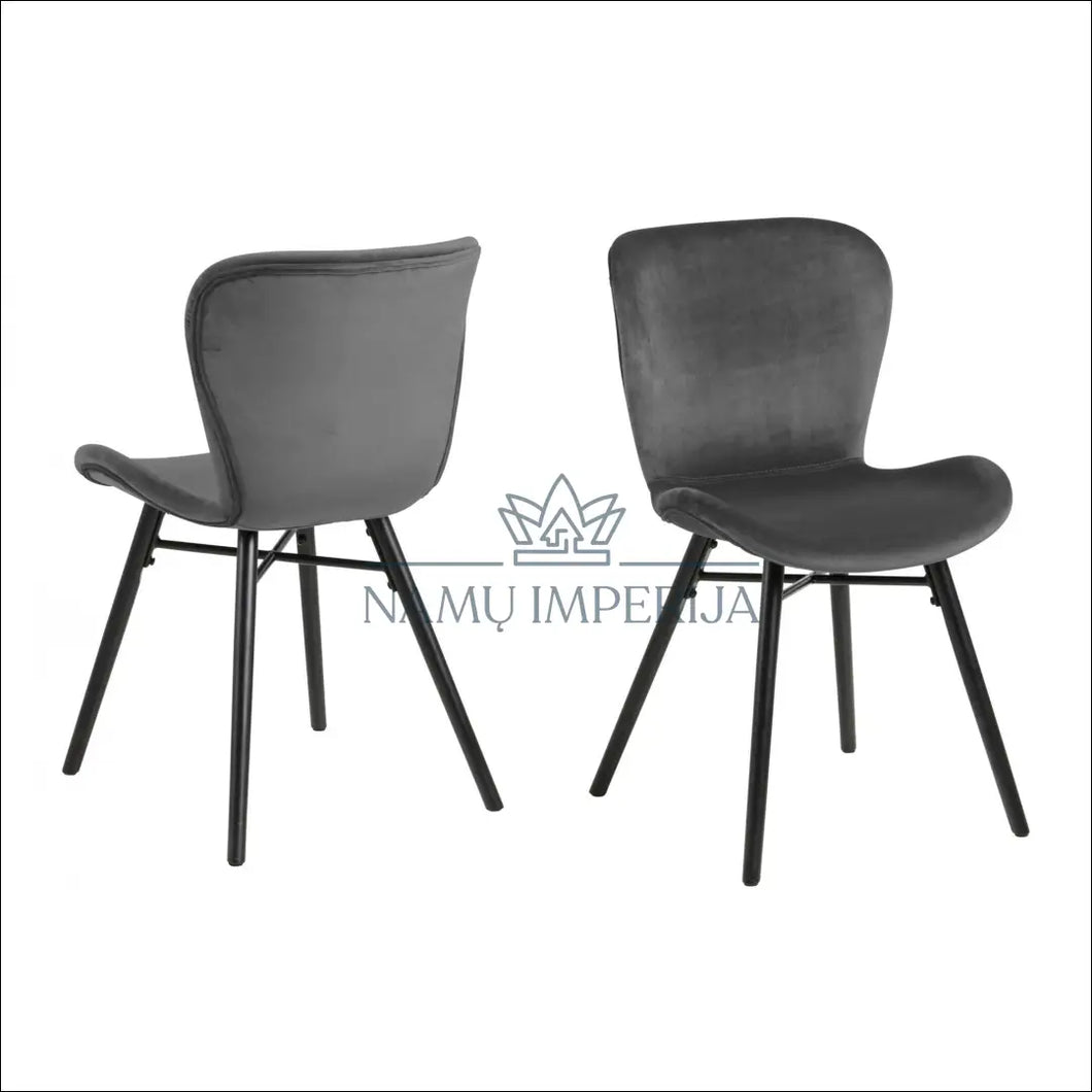 Kėdė VI656 - €80 Save 50% 50-100, color-pilka, kedes-valgomojo, material-aksomas, valgomojo €50 to €100 | Namų