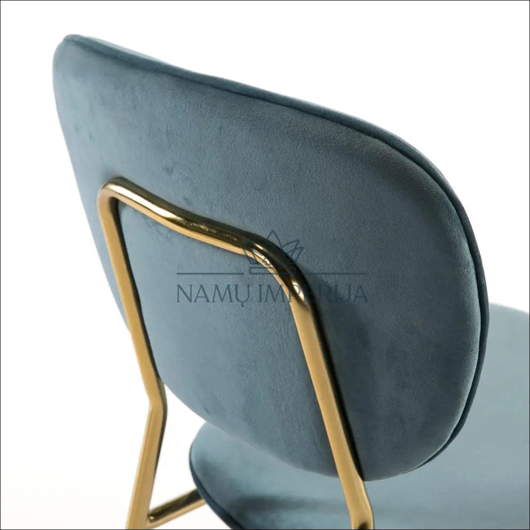 Kėdė VI658 - €137 Save 65% 100-200, __label:Pristatymas 1-2 d.d., color-auksine, color-melyna, kedes-valgomojo €100