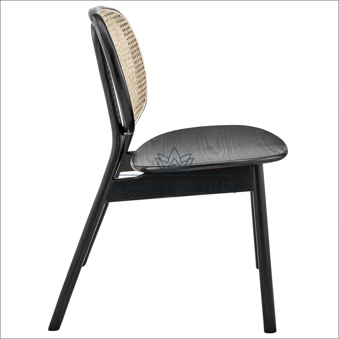 Kėdė VI684 - €112 Save 55% 100-200, __label:Pristatymas 1-2 d.d., color-juoda, color-smelio, kedes-valgomojo €100